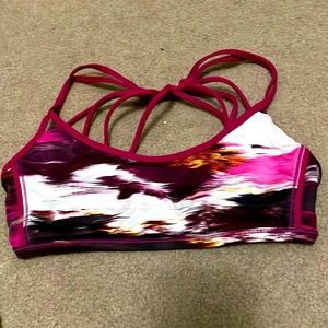 Savage barbell high neck bra and lululemon bra!